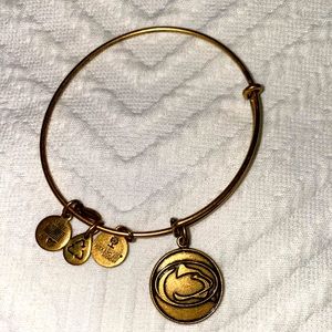 Alex and Ani Gold Nittany Lion Penn State Bracelet